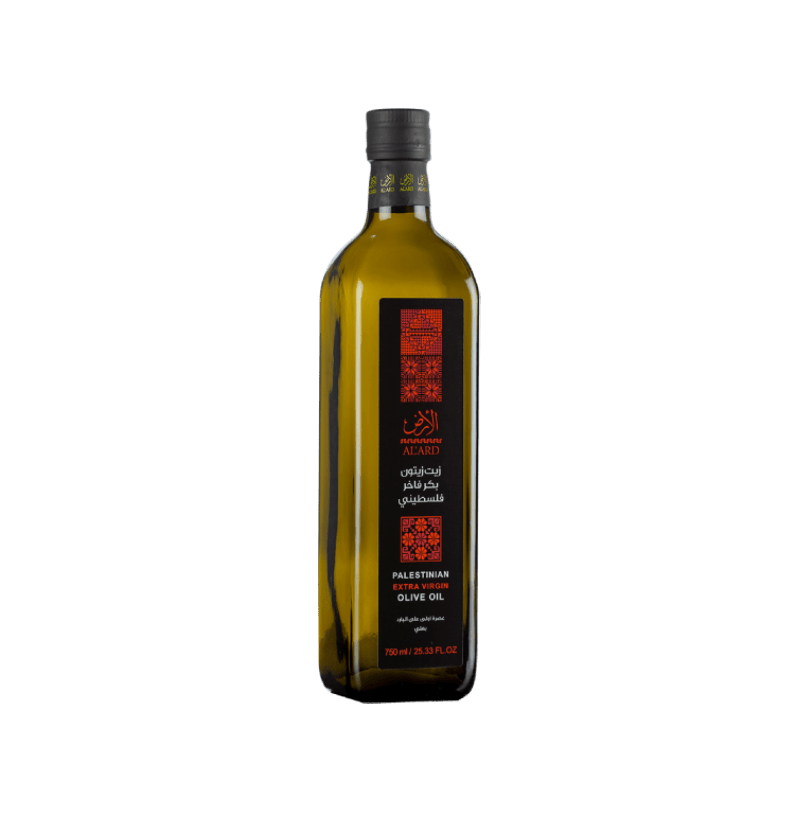 Al'ard Products Pre-order Now 2025 Harvest - Extra Virgin Palestinian Olive Oil - 750mL/25.33fl oz