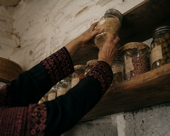 Palestinian farmers and makers