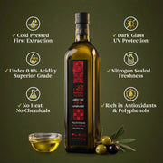 Extra Virgin Olive Oil Tin - 3L/101.4fl oz