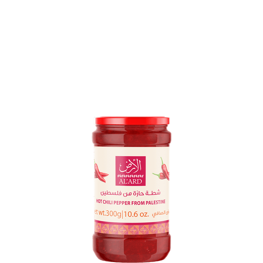 Al'ard Palestinian Agri-Product Ltd. Chilli Pepper Sauce (Hot Sauce) -  300g/10.6oz