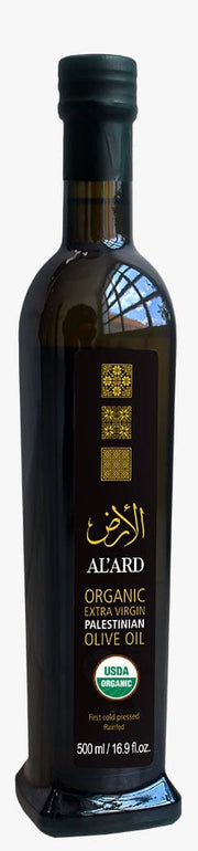 Al'ard Palestinian Agri-Product Ltd. Organic Extra Virgin - 500mL/16.9fl oz