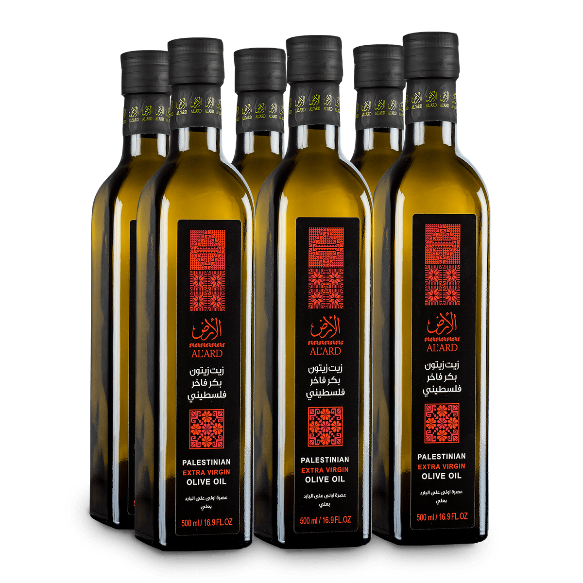 Al'ard Products  6 Extra Virgin Olive Oil - 500mL/16.9fl oz