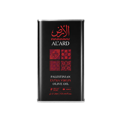 Al'ard Products Extra Virgin Olive Oil Tin - 3L/101.4fl oz