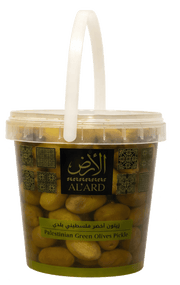 Al'ard Products Green Olives Pickle Drained Wt. 300g