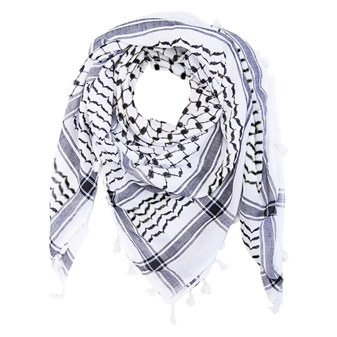 black-and-white-kufiya