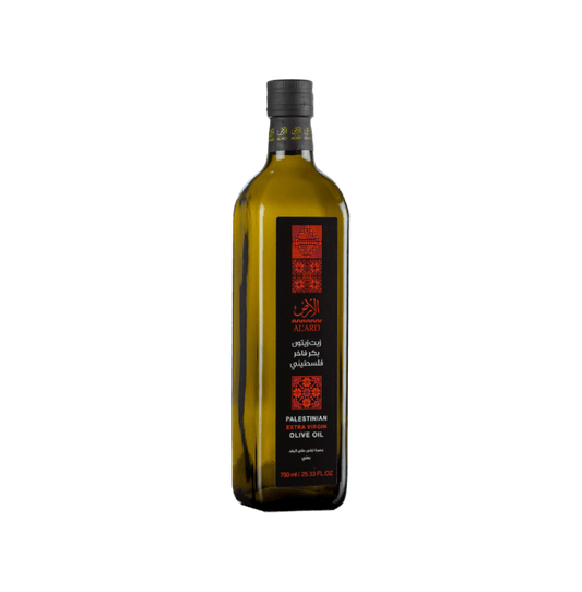 Al'ard Products Pre-order Now 2025 Harvest - Extra Virgin Palestinian Olive Oil - 750mL/25.33fl oz