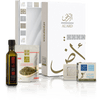 Al'ard USA Al'Ard Gift Box ( Extra Virgin Olive Oil - 250mL/8.45fl oz + Premium Za'atar Blend - 0.5lb/8oz + Premium Nabulsi Soap - 125g/4.4oz )