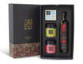 Al'Ard  Premium Gift - Extra Virgin Olive Oil - 500ml + Nabulsi Olive Oil Soap bar 125g + Premium Za'atar Blend 150g + Sumac 120g