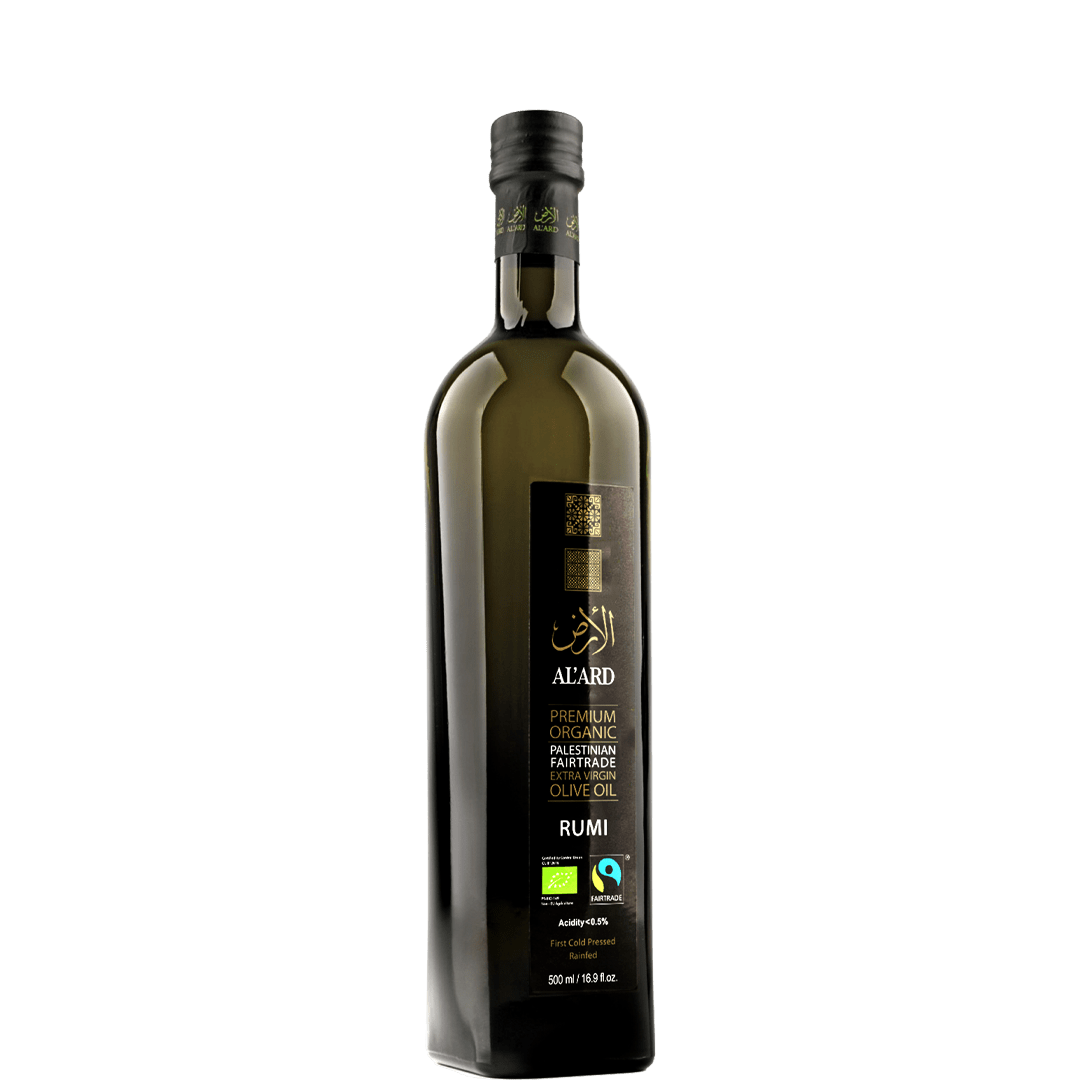 Premium Fair Trade Organic Rumi Extra virgin Olive oil (500ml)( NEW ha