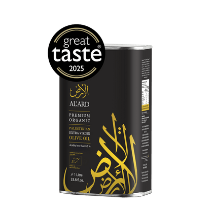 Al'ard USA Premium Organic Extra Virgin Olive Oil 1L/33.8fl oz