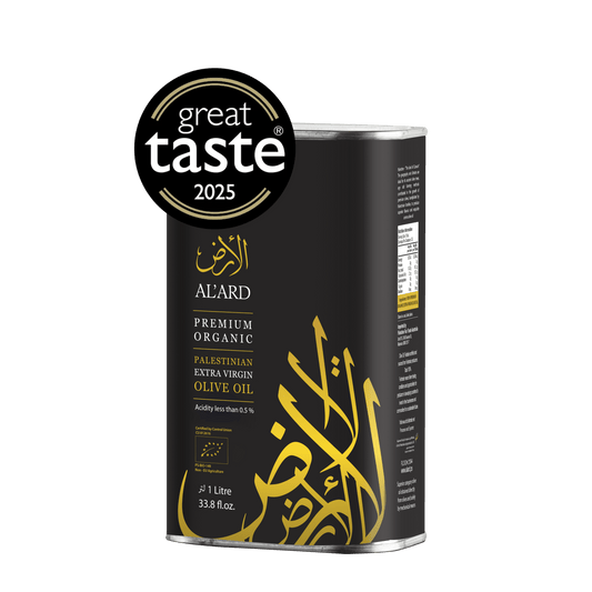 Al'ard USA Premium Organic Extra Virgin Olive Oil 1L/33.8fl oz