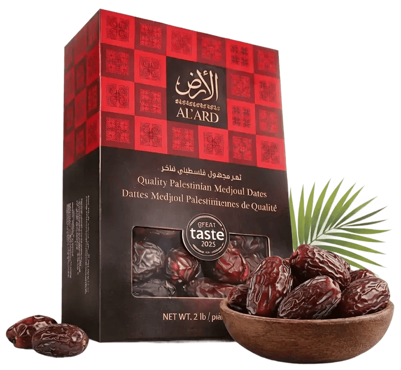 Quality Palestinian Medjool Dates 907g/2lb - 2025 HARVEST